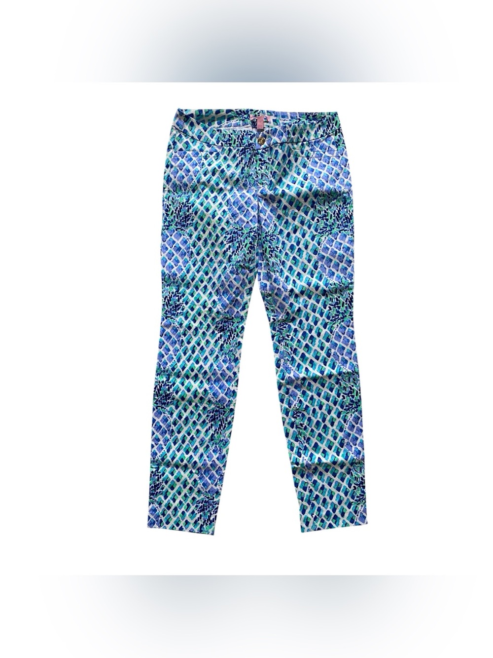 Lilly Pulitzer Womens Kelly Skinny Ankle Pants Size 4 Stretch NWOT